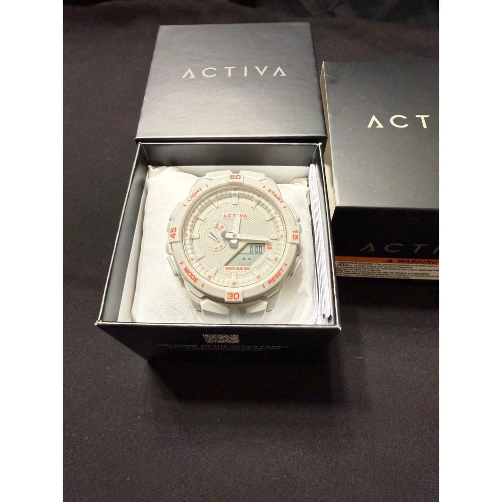 Activa X Invicta Digital Essentials Men's Watch - 53mm, Grey (ACW2583-002)